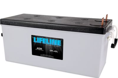 Batteries GPL-8D-L Lifeline AGM Deep Cycle Battery 12V 255Ah