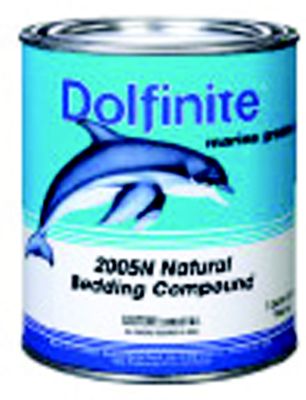 Pettit Paint 742005108 Dolfinite Natural Bedding Compound - Quart