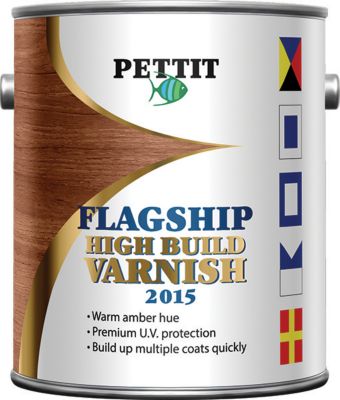 Pettit Paint 8720110 Flagship Premium Marine Varnish, Pint