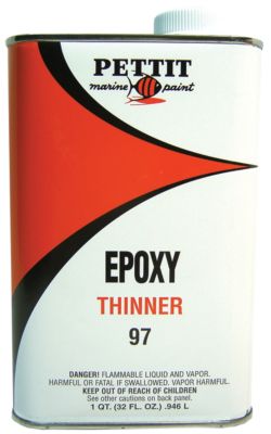 Pettit Paint 11209708 Epoxy Thinner 97 - Fast Evaporating Two-Part Epoxy Thinner