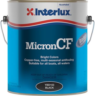Interlux Paint YBD102/1 Micron CF Copper Free Antifouling Paint Red Gallon