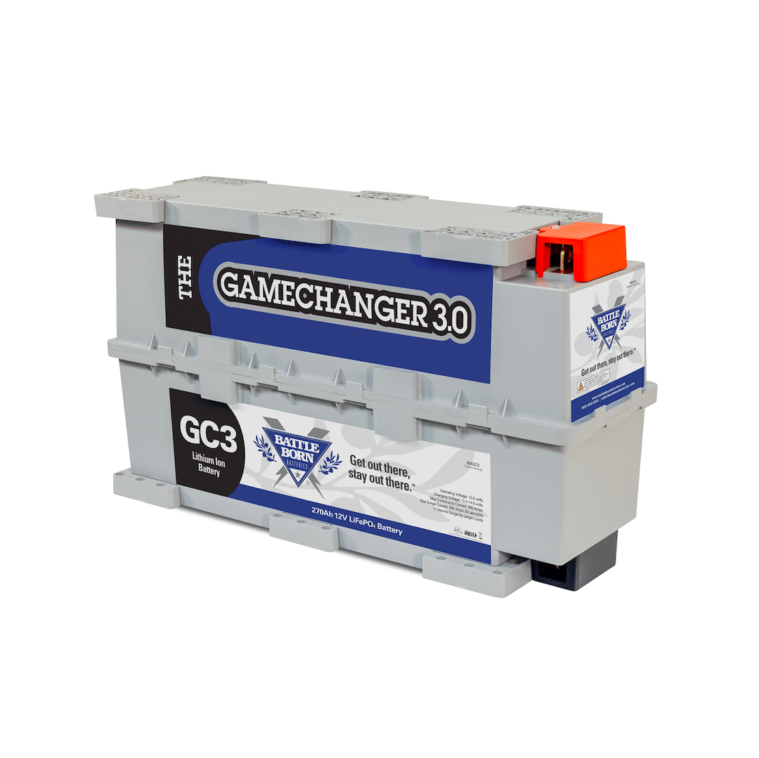 Battle Born Batteries BBGC3 270Ah 12V LiFePO4 Deep Cycle Battery