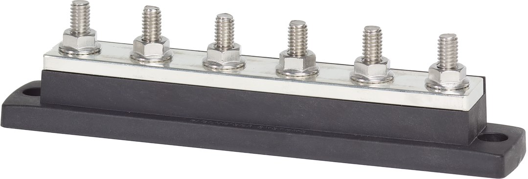 Blue Sea Systems 2126BSS MaxiBus 250A BusBar - Six 5/16"-18 Studs