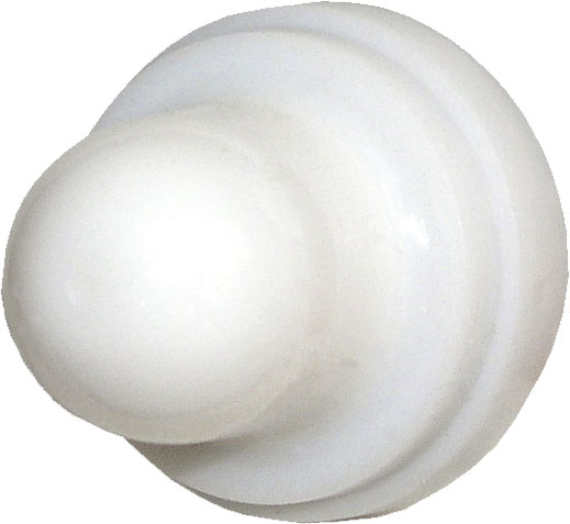 Blue Sea Systems 4136-BSS Blue Sea 4136 Push Button Reset Boot, White 2/Pk