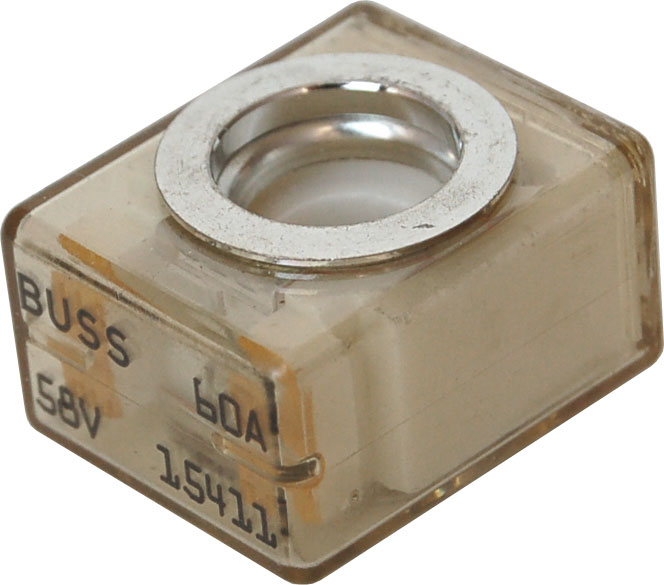 Blue Sea Systems 5178-BSS Terminal Fuse 60 Amp Gold Plated