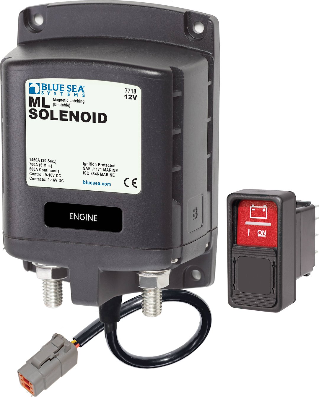 Blue Sea Systems 7718100-BSS SOLENOID ML 12V DTM