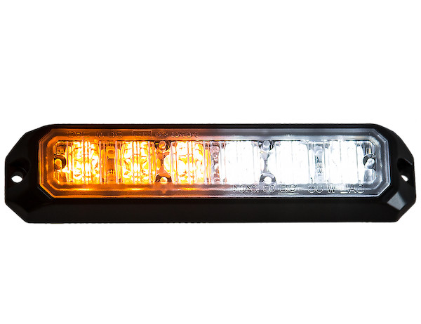 Buyers 8891502 Lightstrobe5in 6 Led Amber/clear