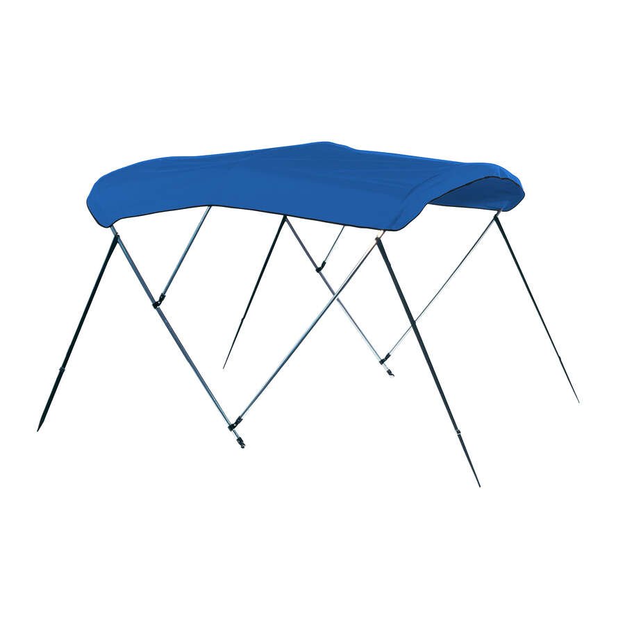 Carver Covers A4687UB-04 Bimini Top 3-Bow 46" Pacific Blue Sunbrella