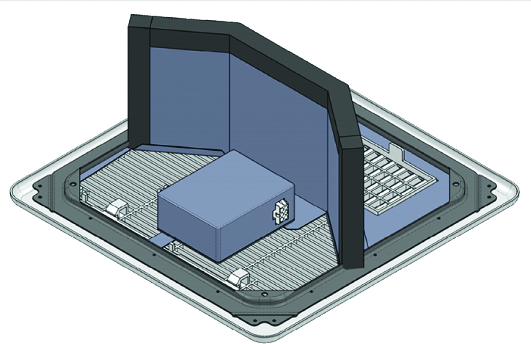 Coleman 9330A5221 Dometic to Coleman RV Air Conditioner Conversion Kit