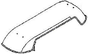 Dometic 9108553388 Vent Roof Cap,polar White