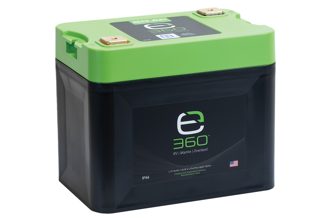 Expion360 EX-G24-80C Group 24 80Ah 12V Lithium Battery