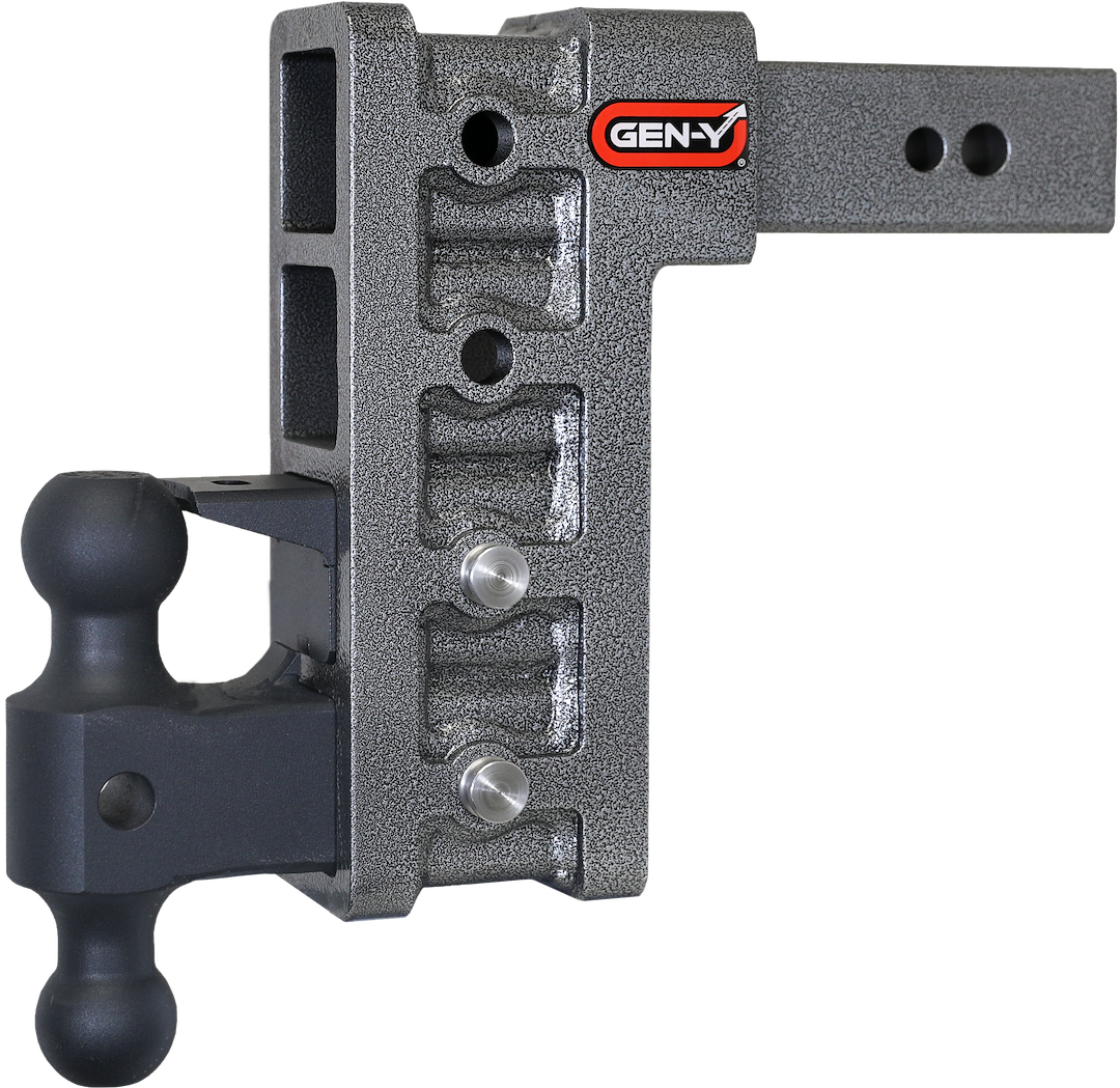 Gen-Y Hitch GH-1624 MEGA-Duty Adjustable Ball Mount 9" Drop 2.5" Shank 32K Towing