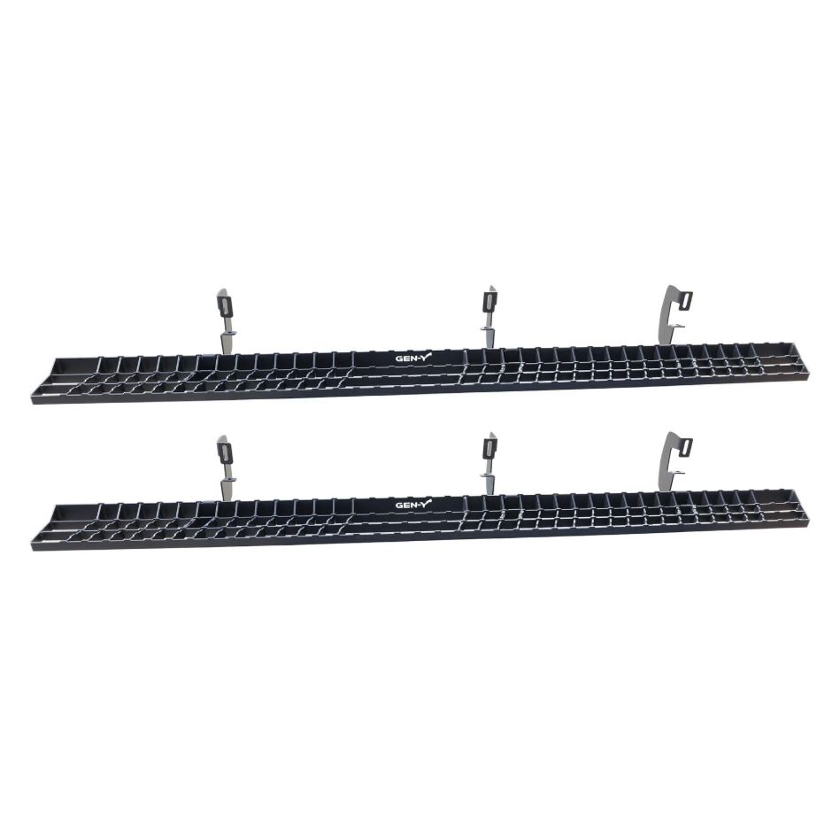 Gen-Y Hitch GH-25001 Running Boards for GM 1500 (2019+) - 6 Inch Steel Step Bars