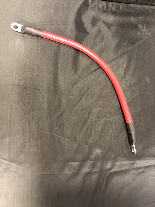 Helix Racing Products 680-6710 BATTERY CABLE  RED 10'
