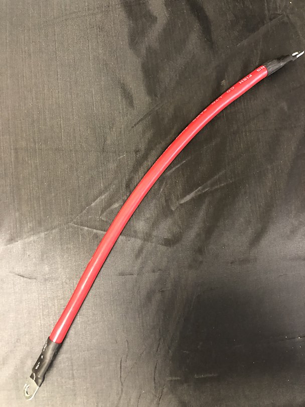 Helix Racing Products 680-6722 BATTERY CABLE  RED 12'