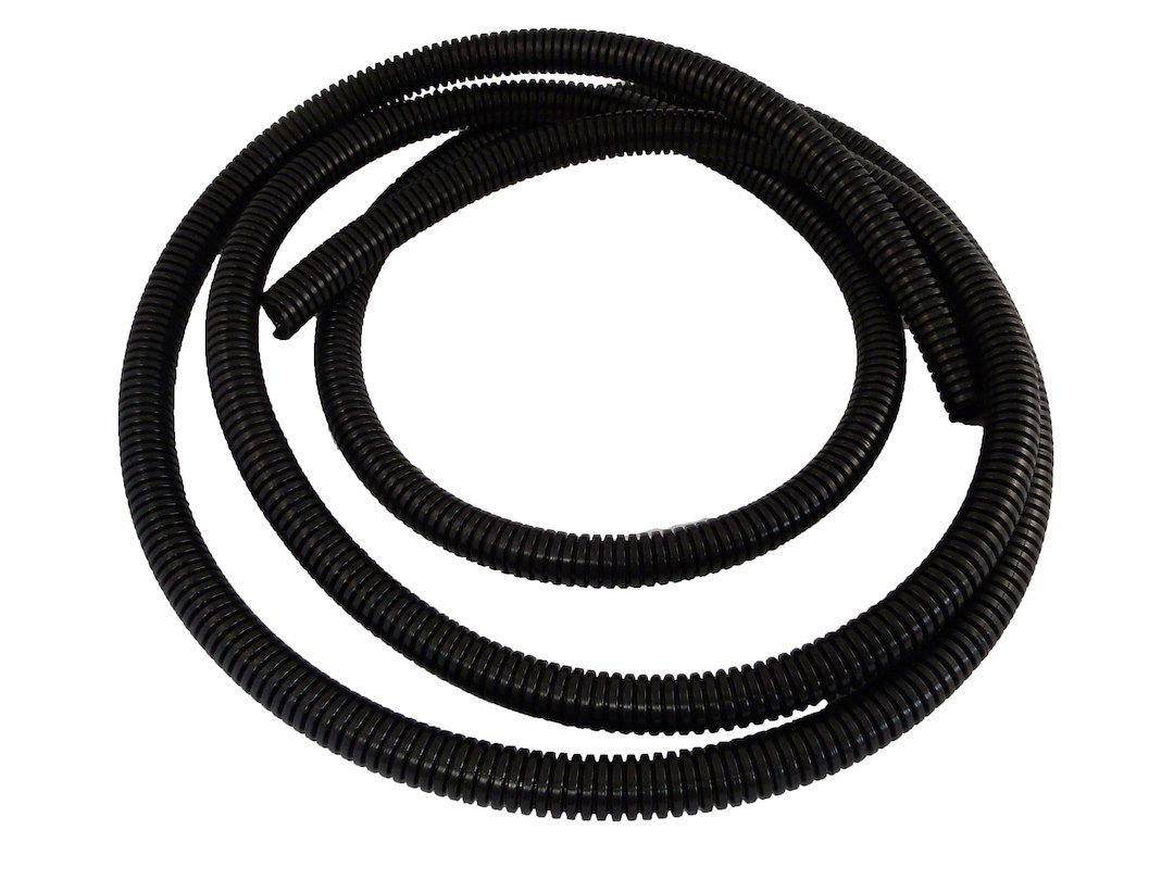 Helix Racing Products 801-5250 1/2" WIRE LOOM, BLK, 25FT.