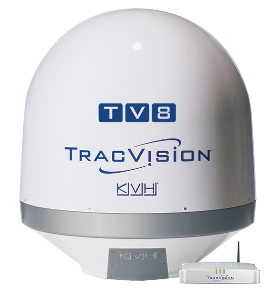 KVH 01-0386-07 TracVision TV8 Satellite TV Antenna for North America