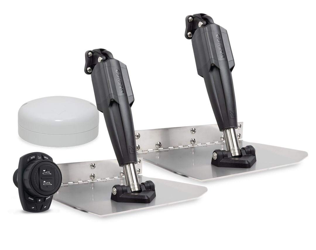 Lenco 15184-107 Pro Control Auto 12V Trim Tab System 12x12 Standard Mount Kit