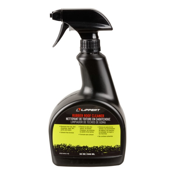 Lippert Components 2022013913 RV Rubber Roof Cleaner - 32 oz Spray Bottles, Case of 12