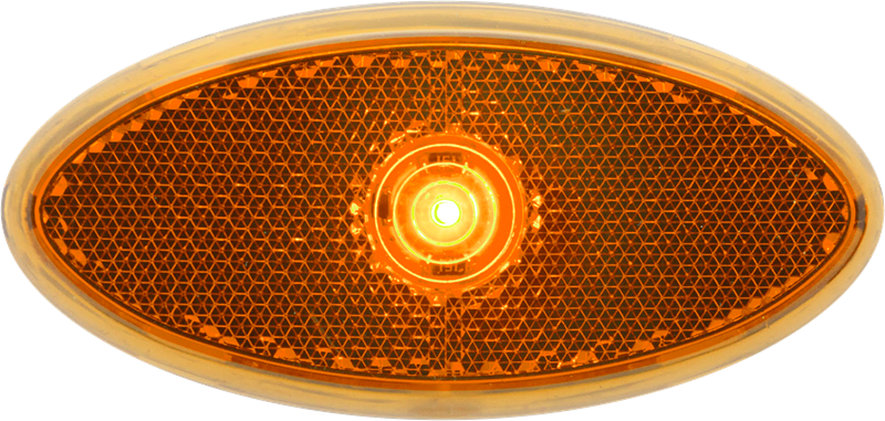 Optronics MCL0030ABB Led 2x4 M/c;amb;rflx;blckbase;hardw