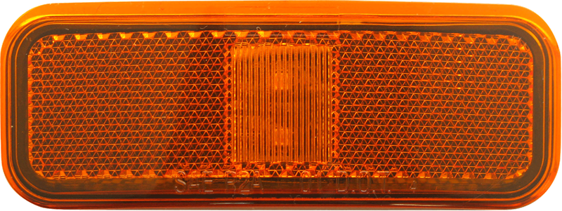 Optronics MCL40ABBP 2LED YLW MARKER LIGHT W/REFLEX LENS