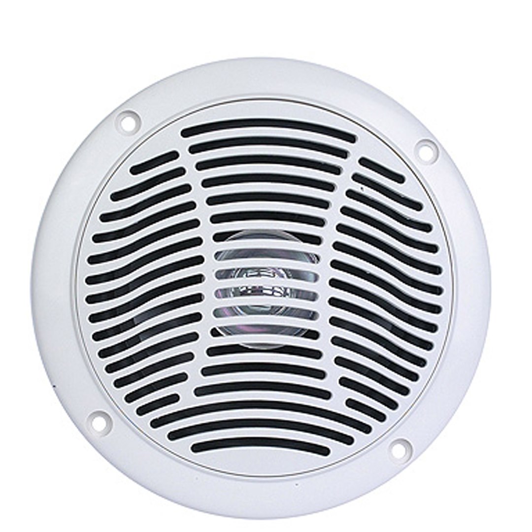 PQN RV5104W 5" Dual Cone Waterproof Marine Speakers - White (Pair)