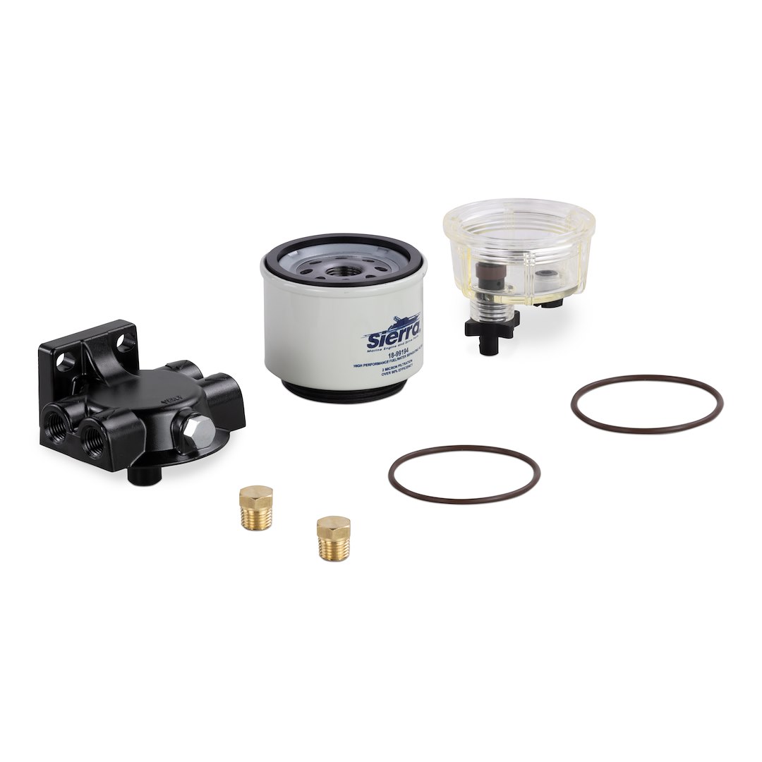 Sierra 18-99294 Fuel Water Separator Diesel Filter Kit 2 Micron with Bowl