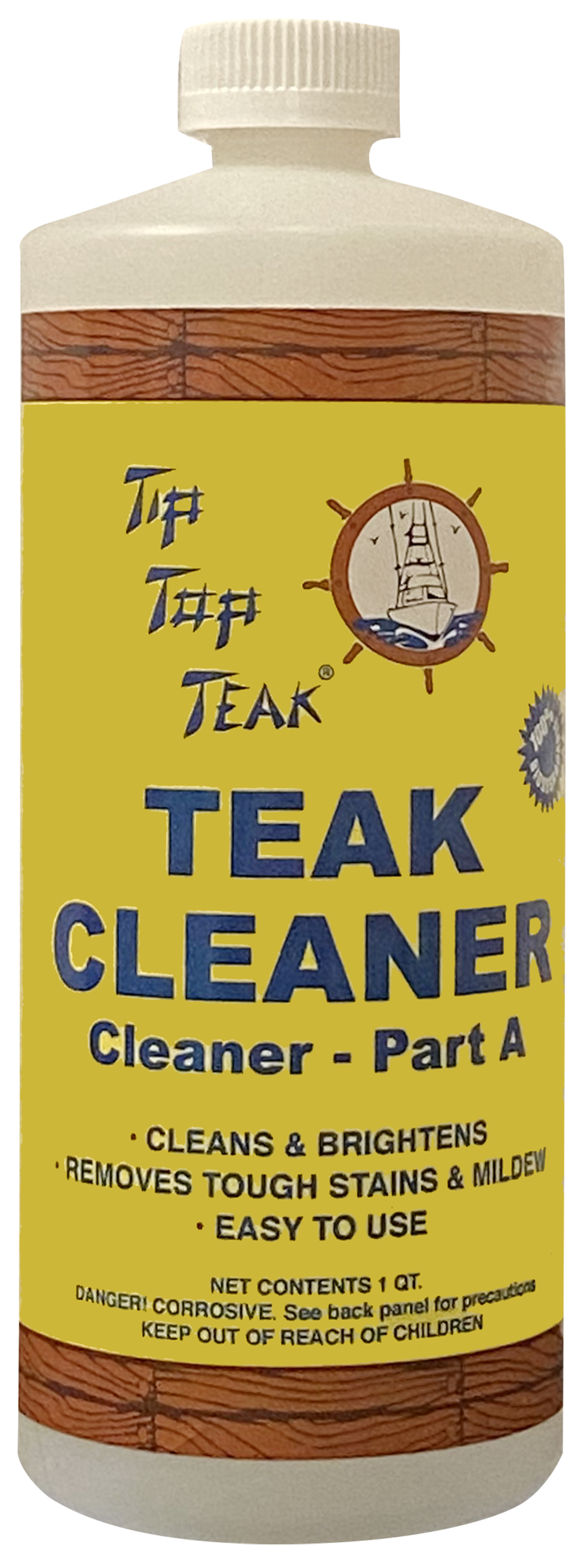 Sudbury Boat Care TC861 Tip Top Teaktwo Prt Teak Clnr Prt A