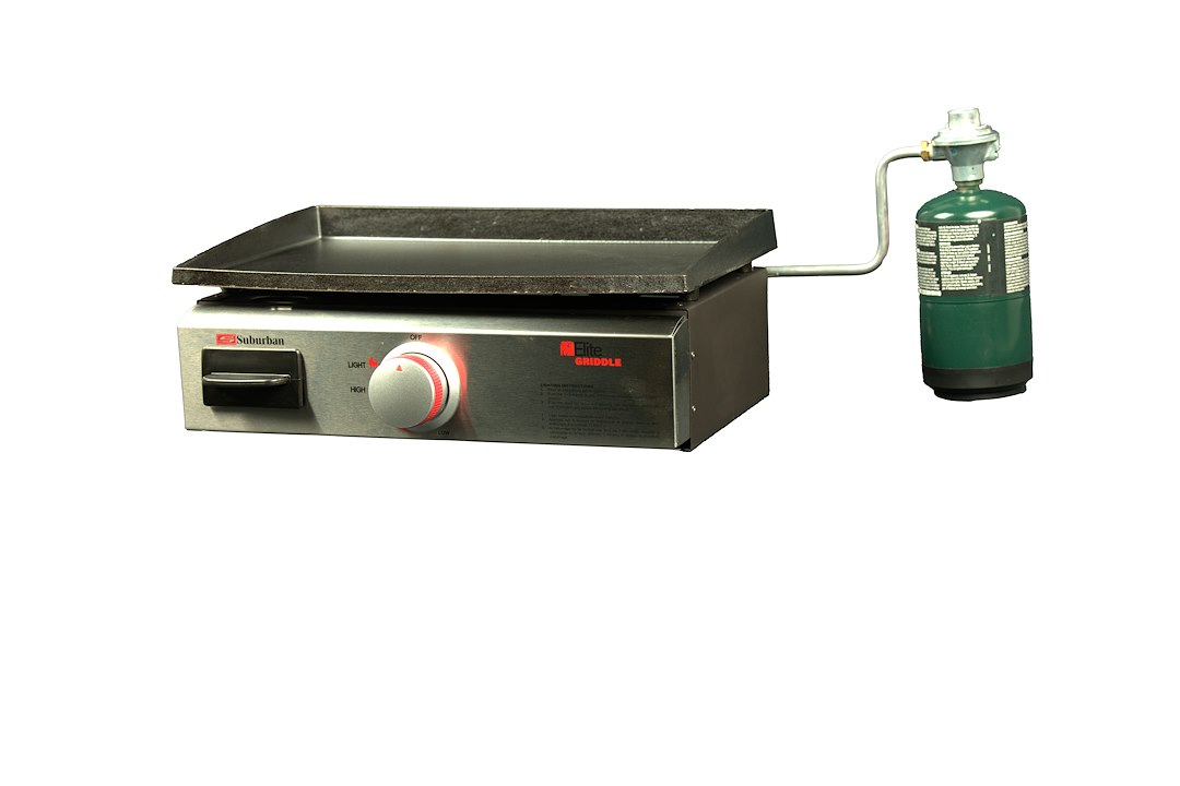 Suburban Mfg 4062A 18" Portable Griddle with Telescoping Drawer Mount