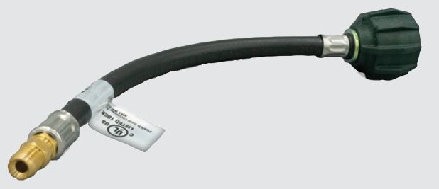 Suburban Mfg LPPT20F RV Propane Pigtail Hose Type 1 ACME 20 Inch