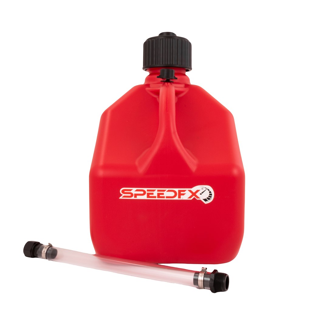 SPEEDFX 8730 3 Gallon Utility Jug Red with Filler Hose