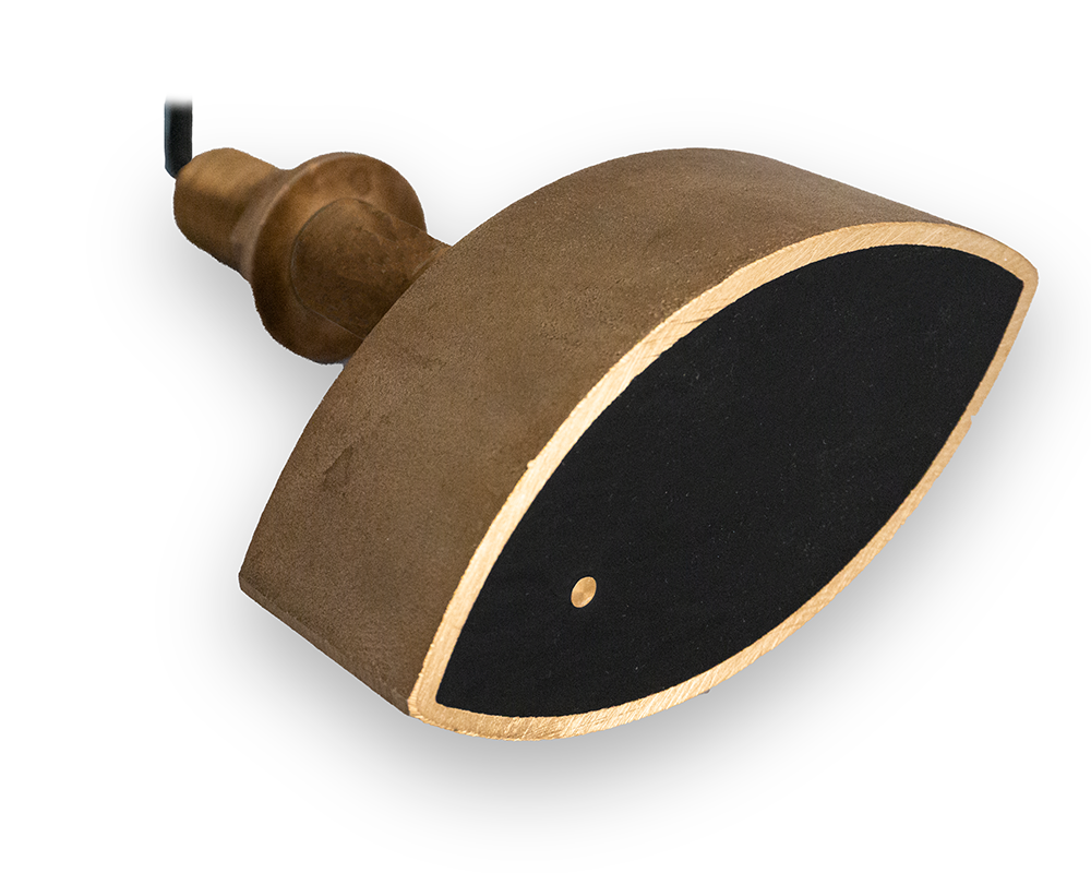 Si-Tex CB131H1KW Bronze Thru-Hull CHIRP Transducer 1kW 130-210kHz