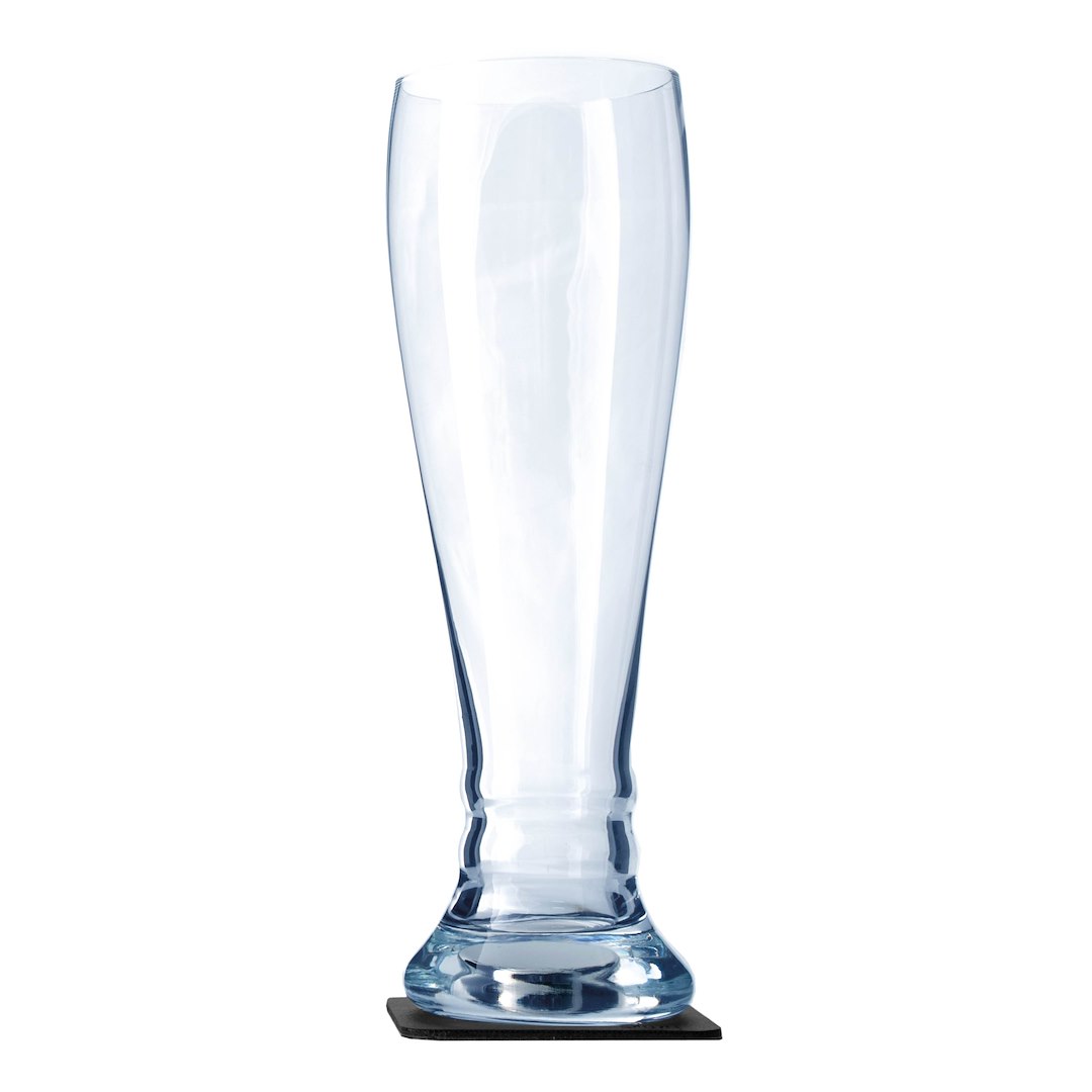 Silwy Drinkware S050-1307-1 Magnetic Crystal Wheat Beer Glass 0.5L