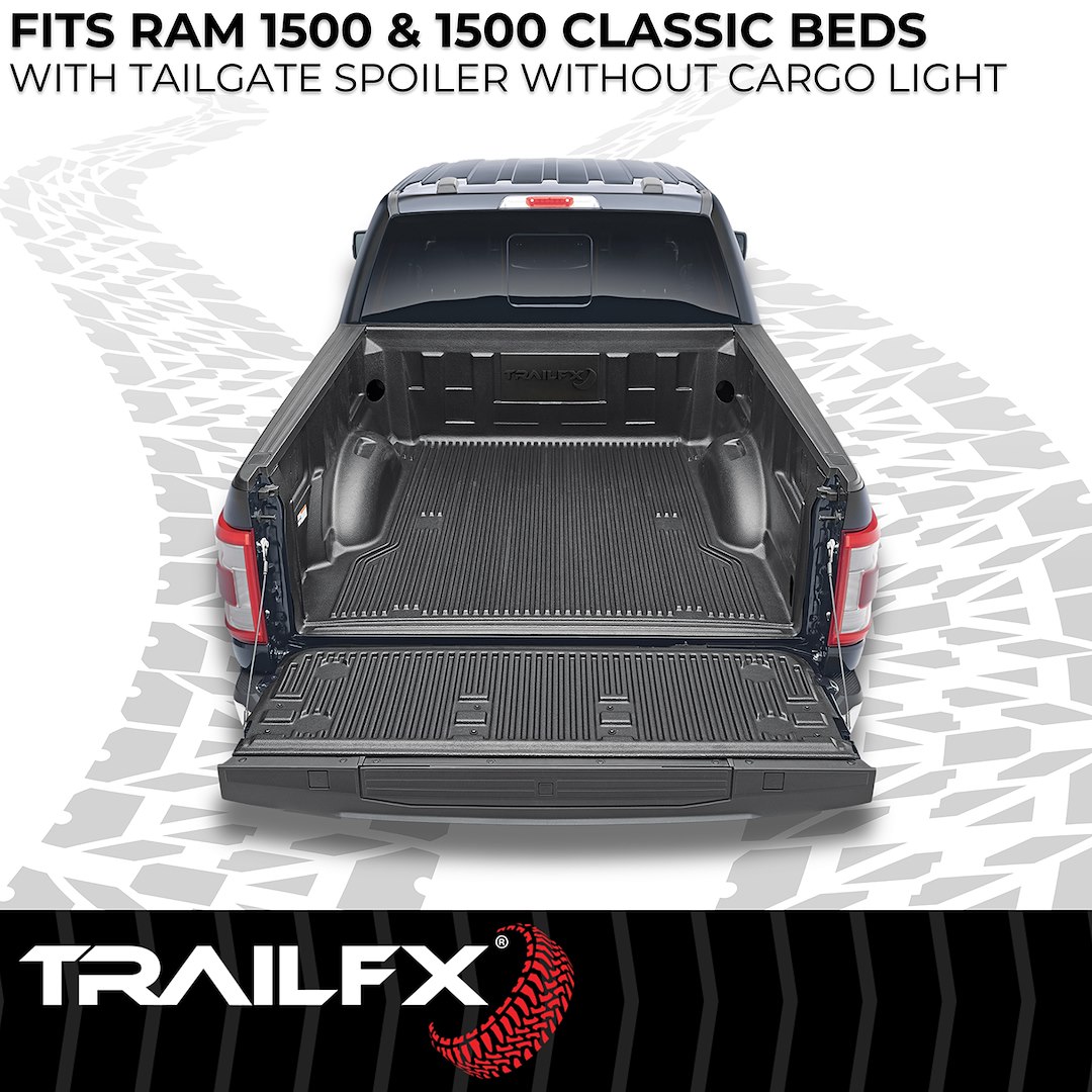 TrailFX D55U16X Drop-In Bedliner for RAM 1500 5.5ft Bed with Tailgate Liner