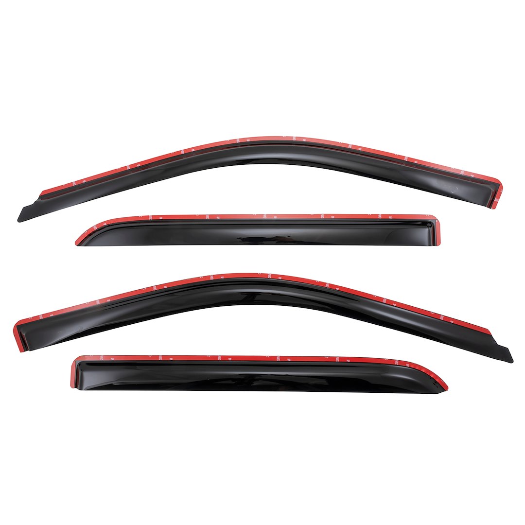 TrailFX 4109IC In-Channel Window Vent Visors Smoke Tint 4-Piece Set