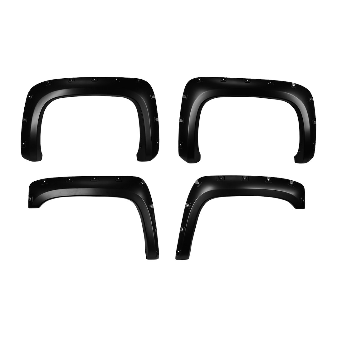 TrailFX TFC3001S Pocket Style Fender Flares Smooth Paintable Set of 4