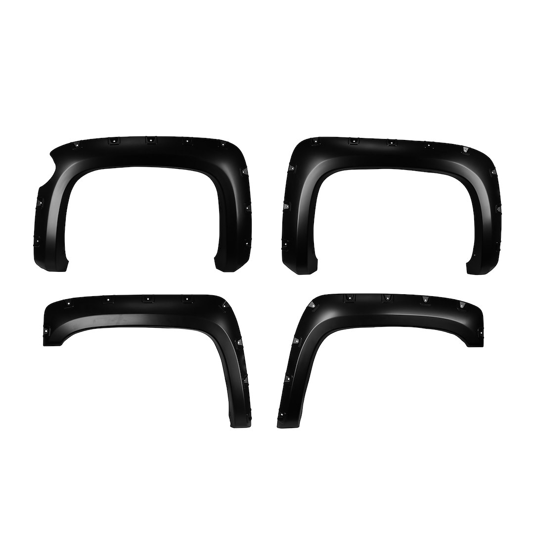 TrailFX TFC3003S Pocket Style Fender Flares Smooth Paintable Set of 4