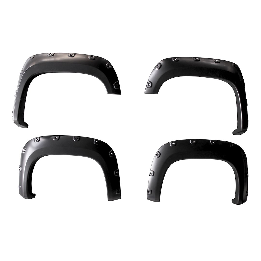 TrailFX TFG3001S Pocket Style Fender Flares Smooth Paintable Set of 4