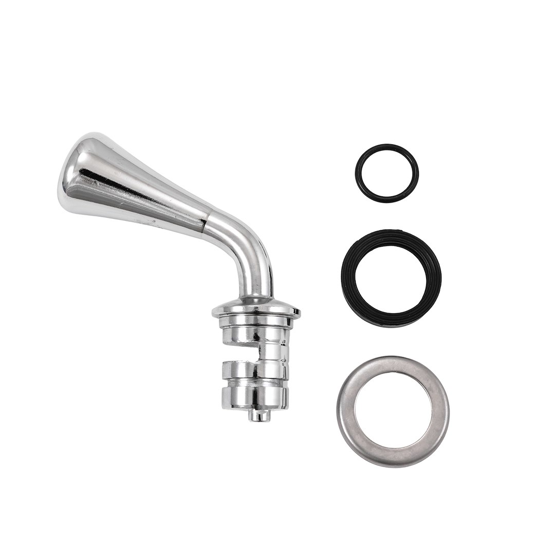 TrailFX WXV009 XV95 SeriesWinch Clutch Lever , Replacement XV Series Winch Part WXV95B, Chrome Finish, Silver