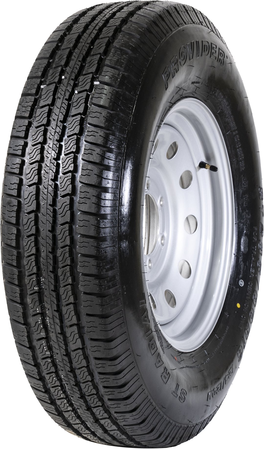 Taskmaster A16RTK6SMM ST235/80R16 Trailer Tire & Wheel Assembly 6-Lug Silver Modular