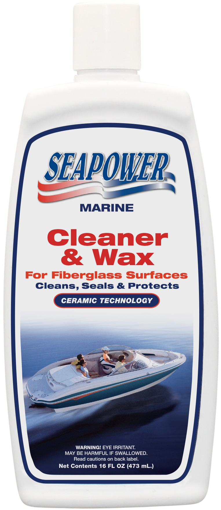 T.R. Industries SP-16 Seapower Cleaner & Wax - 16 oz Marine Fiberglass