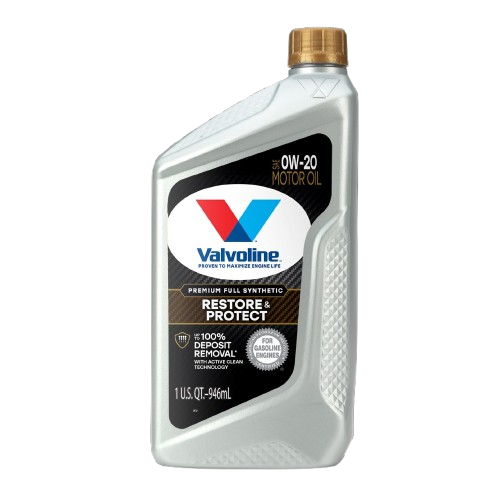 Valvoline 904536 Restore & Protect Full Synthetic 0W-20 Motor Oil 1 Quart
