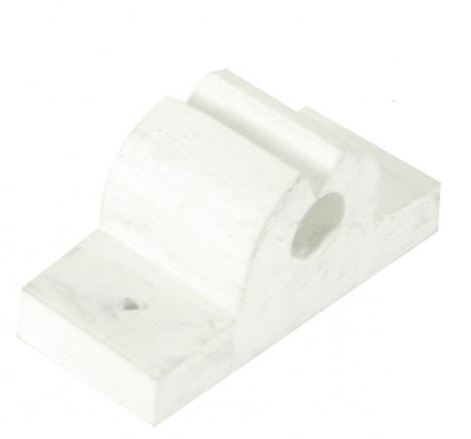 Whitecap Industries 3750WC 3/8' White Rubber Tool/rod Holder