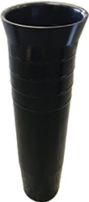 Tigress 88152-6  Vinyl Liners for 10" Flared Aluminum Weld-On Rod Holders, Black