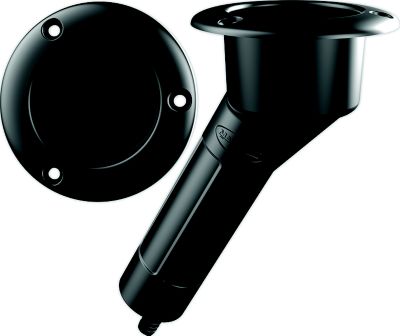 Tigress P1030DB  Drain, Round Top, ABS Plastic, Black, 30°