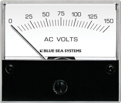 Blue Sea Systems 9353BSS  AC Voltmeter - 0 to 150V AC