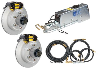 Dexter Marine Products K71-G00-55 10 Inch Vented Cap Disc Brake Kit