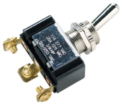 Seachoice 12111 Seachoice 2 Position Toggle Switch With 3 Screw Terminals On/On