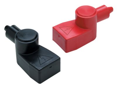 Seachoice 50-13681 Marine Battery Terminal Covers - Red & Black Set