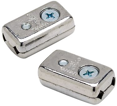 Seachoice 28601 Chrome Plated Tiller Rope Clamp